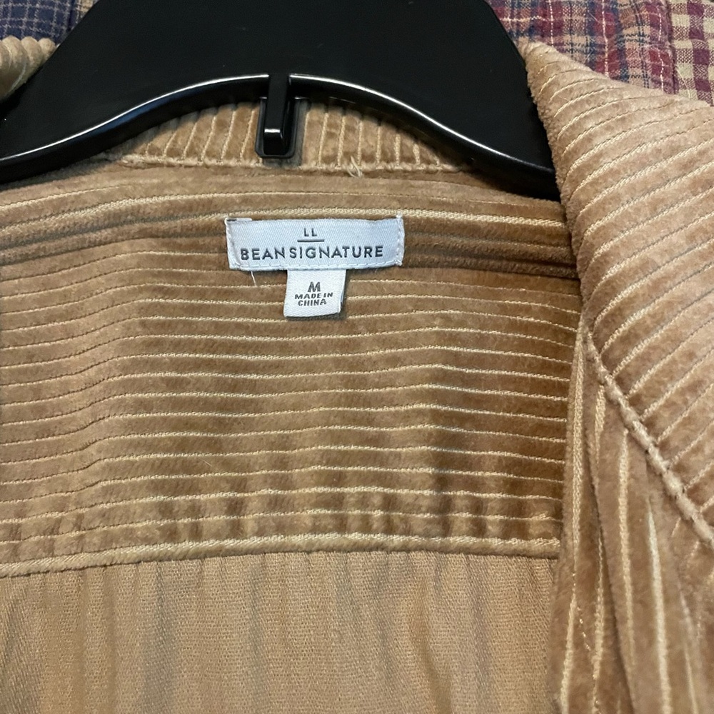 L.L. Bean Signature Corduroy Jacket - Tan